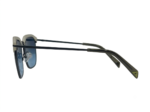 Black Blue Gradient Square Sunglasses - Image 2