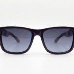 Black Oversized Rectangular Sunglasses