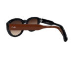Bold Brown Oversized Sunglasses - Image 2