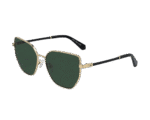 CK Elegant Gold Frame Green Lens Sunglasses - Image 2