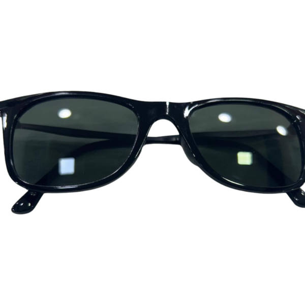 Classic Black Rectangular Sunglasses