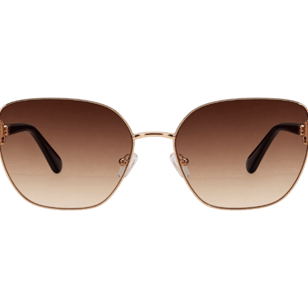 Classic Brown Aviator Sunglasses