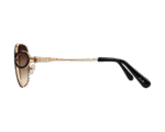 Classic Brown Aviator Sunglasses - Image 2