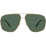 Classic Gold Green Aviator Sunglasses
