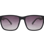 Classic Rectangular Black Sunglasses