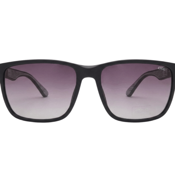 Classic Rectangular Black Sunglasses
