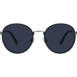 Classic Round Dark Blue Sunglasses