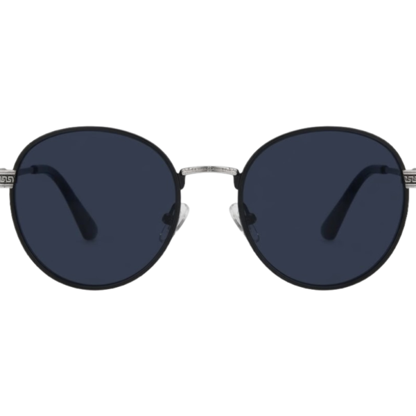 Classic Round Dark Blue Sunglasses