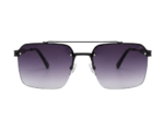 Frameless Purple Gradient Sunglasses