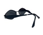 Geometric Black Cat-Eye Sunglasses - Image 2