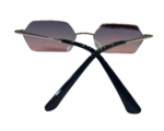 Hexagonal Gradient Aviator Sunglasses - Image 2