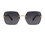 Luxury Gold Bridge Square Sunglasses