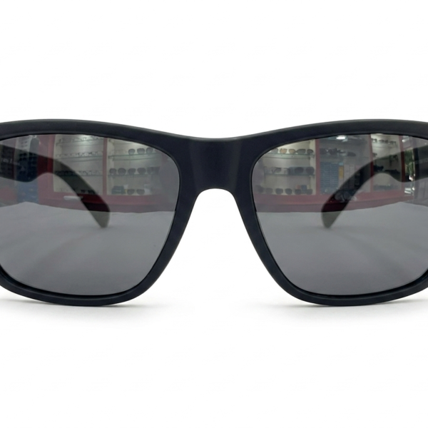 Matte Black Cat-Eye Sunglasses