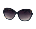 Oversized Round Black Sunglasses