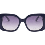Oversized Square Blue Gradient Sunglasses