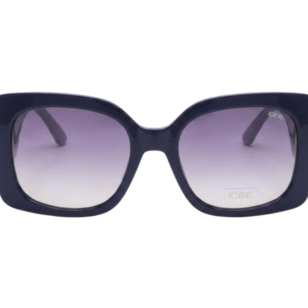 Oversized Square Blue Gradient Sunglasses