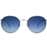 Round Blue Gradient Sunglasses