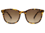Tortoise Brown Square Sunglasses
