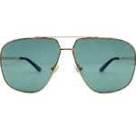 Aviator Green Gradient Sunglasses