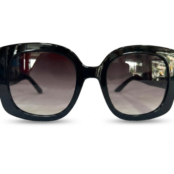 Black Oversized Square Sunglasses