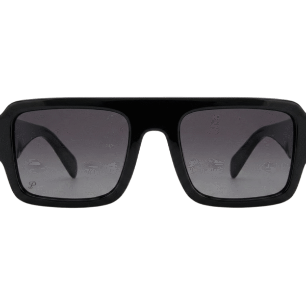Bold Black Square Sunglasses