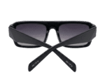 Bold Black Square Sunglasses - Image 2