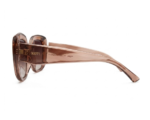 Brown Tortoise Geometric Sunglasses - Image 2