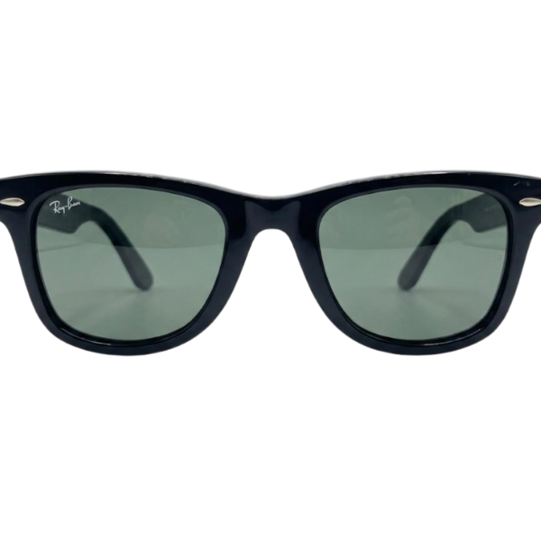Classic Black Wayfarer Sunglasses