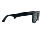 Classic Black Wayfarer Sunglasses - Image 2