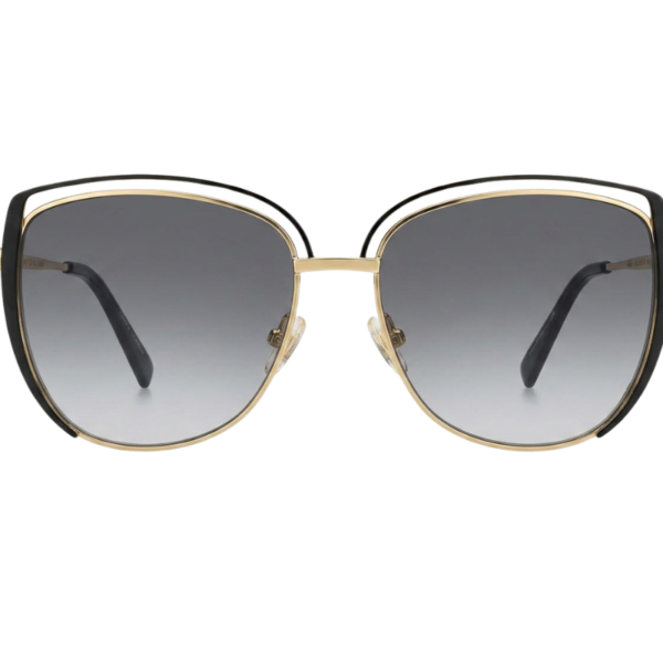 Classic Browline Black & Gold Sunglasses