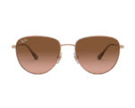 Gold_Brown Aviator, gradient brown lenses