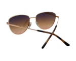 Gold_Brown Aviator, gradient brown lenses - Image 2