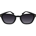 Opium Classic Black Square Sunglasses