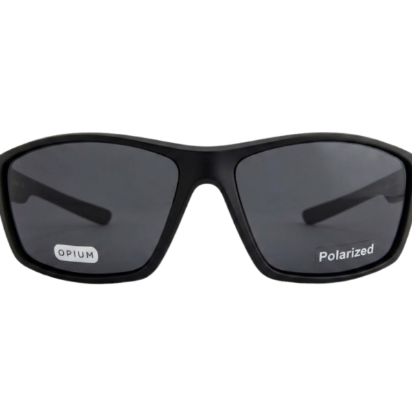 Opium Premium Black Rectangle Sunglasses
