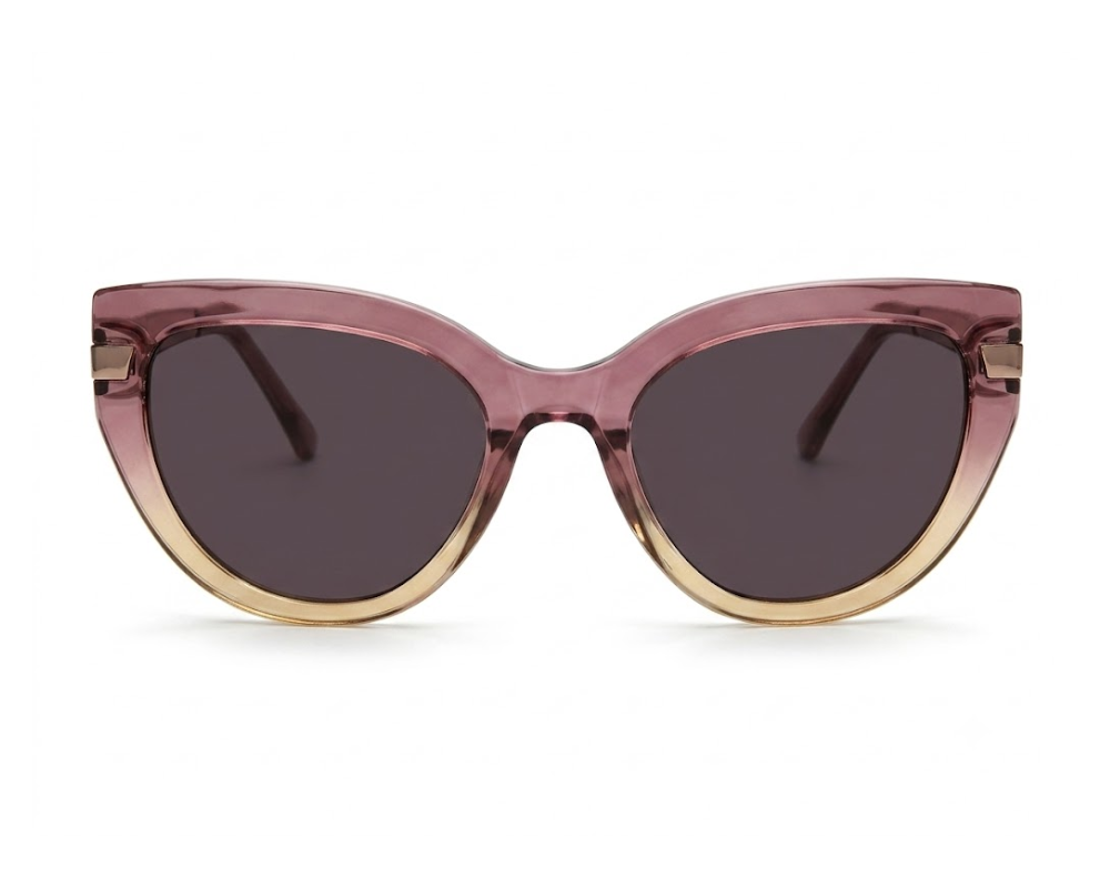 Pink Gradient Cat-Eye Sunglasses Pink Gradient Cat-Eye Sunglasses - Image 1