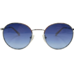 Round Blue Gradient Sunglasses